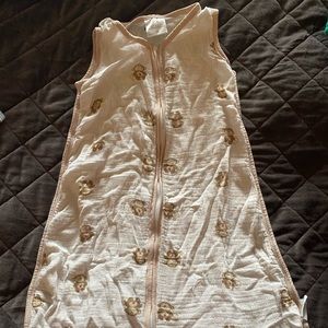 Aiden & Anais lightweight cotton sleep-sack monkey